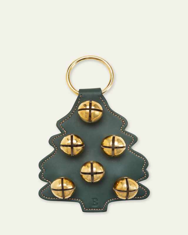 Five Brass Bell Christmas Tree